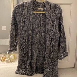 Hinge - Nordstrom -3/4 sleeve gray cardigan